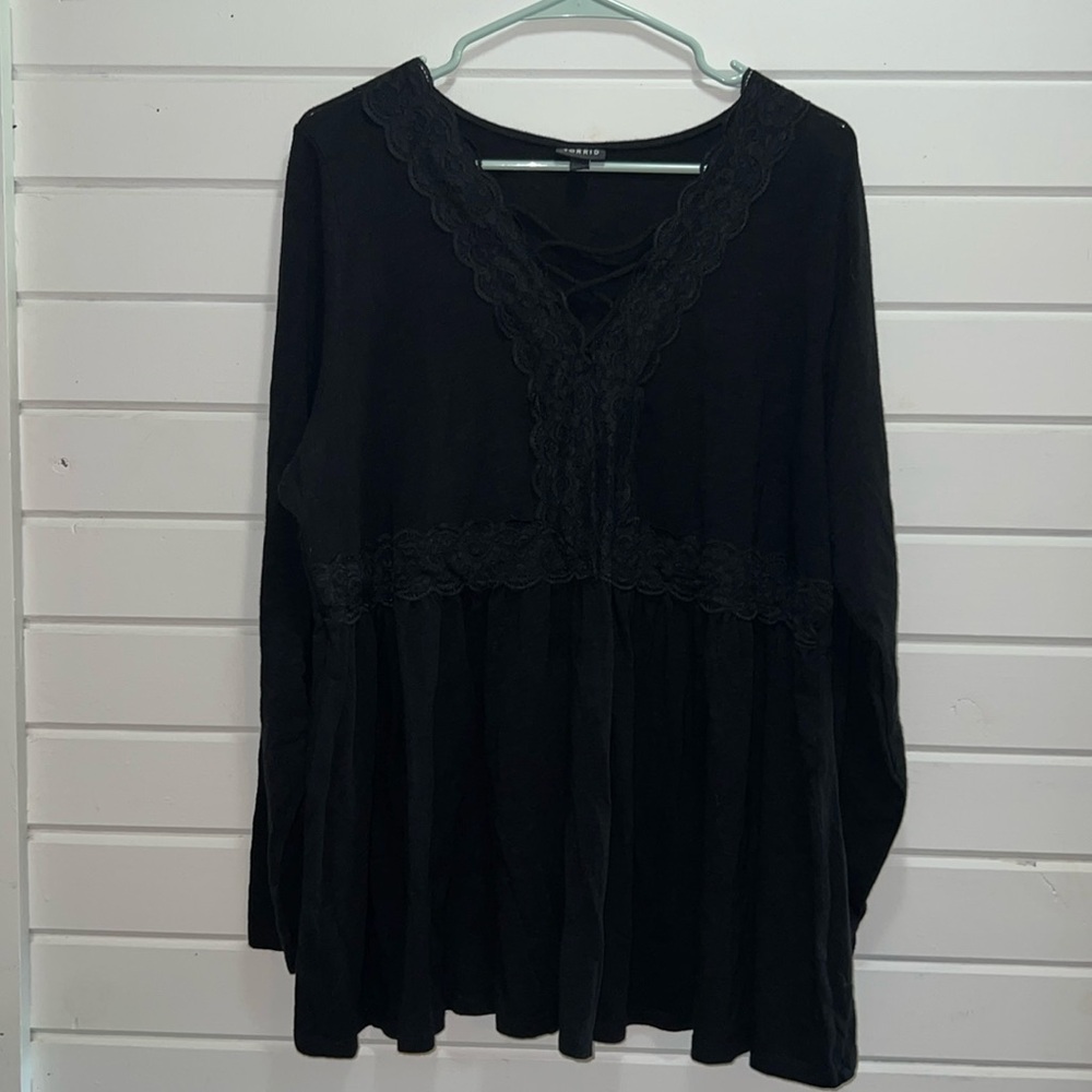 Torrid long sleeve shirt.